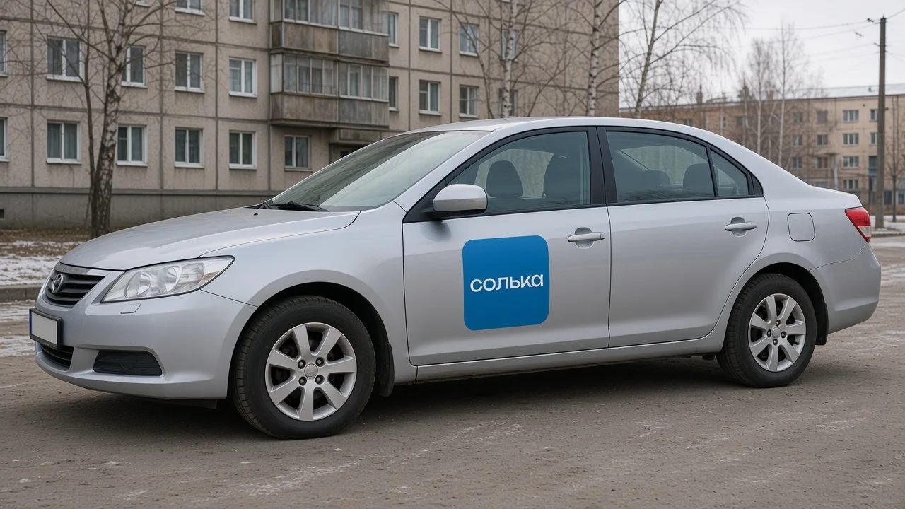 Солька — машина сервиса с брендом в городе